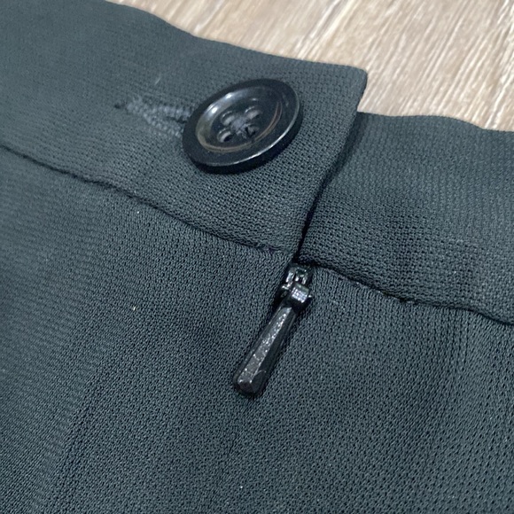 BANANA REPUBLIC Black Lined Career Skirt Sz 6 - Picture 5 of 12